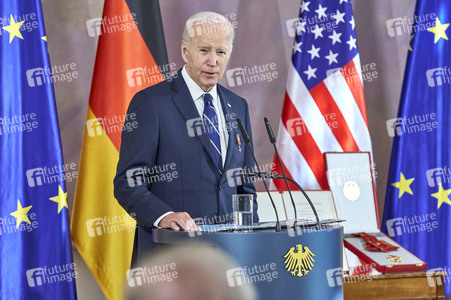 Ordensverleihung an Präsident Biden in Berlin
