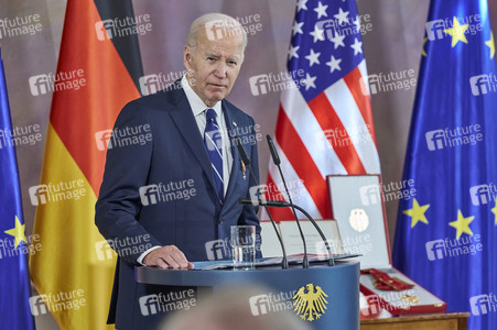Ordensverleihung an Präsident Biden in Berlin
