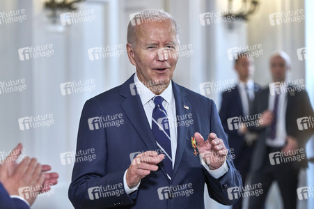 Ordensverleihung an Präsident Biden in Berlin