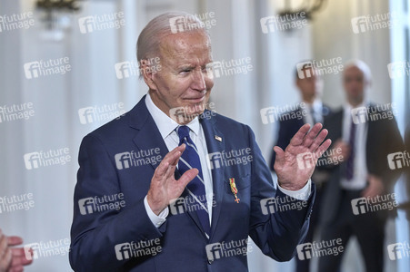 Ordensverleihung an Präsident Biden in Berlin