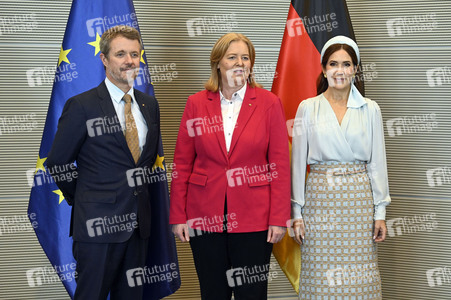 Empfang von König Frederik X. von Dänemark und Königin Mary von Dänemark im Reichstagsgebäude in Berlin
