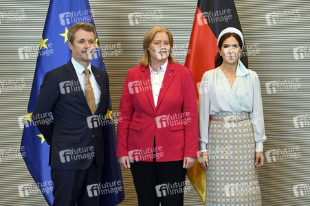 Empfang von König Frederik X. von Dänemark und Königin Mary von Dänemark im Reichstagsgebäude in Berlin