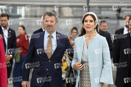 Empfang von König Frederik X. von Dänemark und Königin Mary von Dänemark im Reichstagsgebäude in Berlin