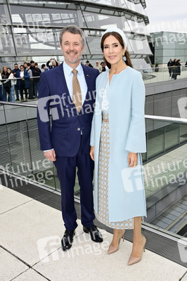 Empfang von König Frederik X. von Dänemark und Königin Mary von Dänemark im Reichstagsgebäude in Berlin