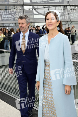 Empfang von König Frederik X. von Dänemark und Königin Mary von Dänemark im Reichstagsgebäude in Berlin