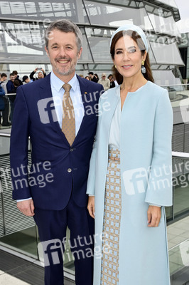 Empfang von König Frederik X. von Dänemark und Königin Mary von Dänemark im Reichstagsgebäude in Berlin