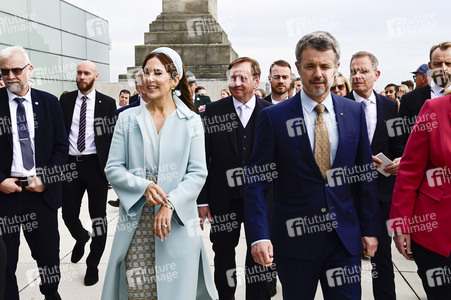 Empfang von König Frederik X. von Dänemark und Königin Mary von Dänemark im Reichstagsgebäude in Berlin