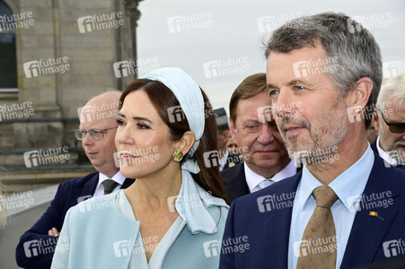 Empfang von König Frederik X. von Dänemark und Königin Mary von Dänemark im Reichstagsgebäude in Berlin