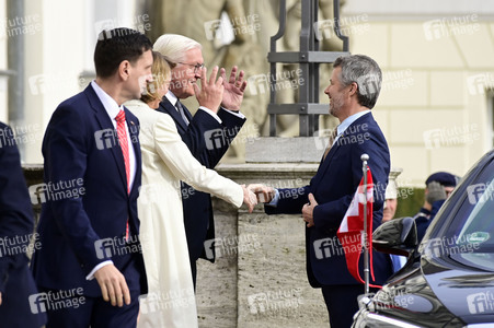 Begrüßung von König Frederik X. von Dänemark und Königin Mary von Dänemark in Berlin