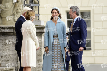 Begrüßung von König Frederik X. von Dänemark und Königin Mary von Dänemark in Berlin