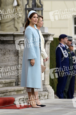 Begrüßung von König Frederik X. von Dänemark und Königin Mary von Dänemark in Berlin