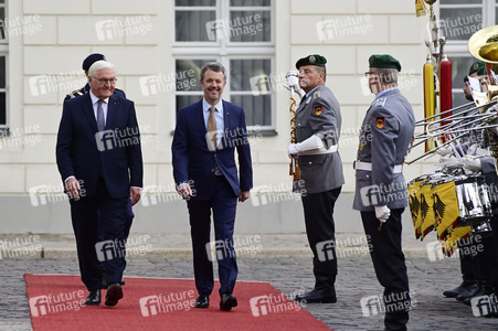 Begrüßung von König Frederik X. von Dänemark und Königin Mary von Dänemark in Berlin