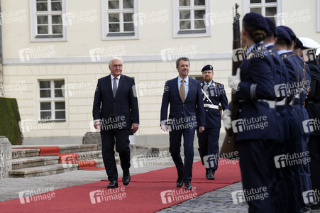 Begrüßung von König Frederik X. von Dänemark und Königin Mary von Dänemark in Berlin