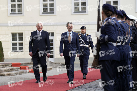 Begrüßung von König Frederik X. von Dänemark und Königin Mary von Dänemark in Berlin