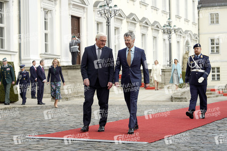 Begrüßung von König Frederik X. von Dänemark und Königin Mary von Dänemark in Berlin
