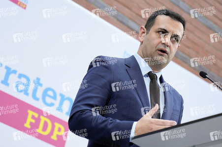 Pressekonferenz mit Bijan Djir-Sarai in Berlin