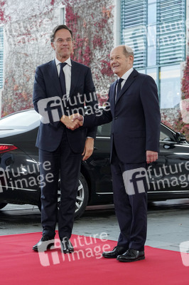 Empfang des NATO-Generalsekretärs in Berlin