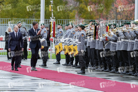 Empfang des NATO-Generalsekretärs in Berlin