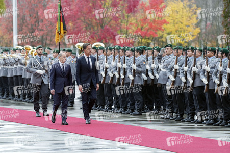 Empfang des NATO-Generalsekretärs in Berlin