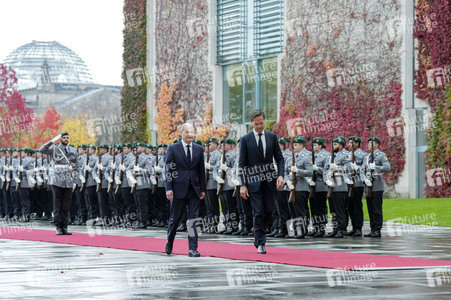 Empfang des NATO-Generalsekretärs in Berlin
