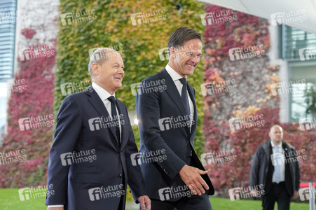 Empfang des NATO-Generalsekretärs in Berlin