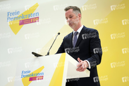 Pressestatement der FDP zum Ampel-Aus in Berlin