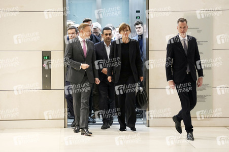 Fraktionssitzung und Pressestatement der FDP zum Ampel-Aus in Berlin