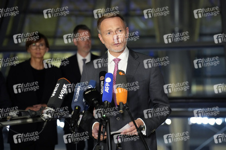 Fraktionssitzung und Pressestatement der FDP zum Ampel-Aus in Berlin