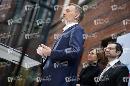Presseskonferenz der FDP zum Ampel-Aus in Berlin