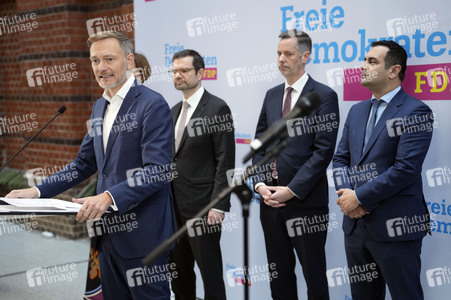 Presseskonferenz der FDP zum Ampel-Aus in Berlin