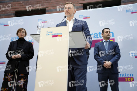 Presseskonferenz der FDP zum Ampel-Aus in Berlin