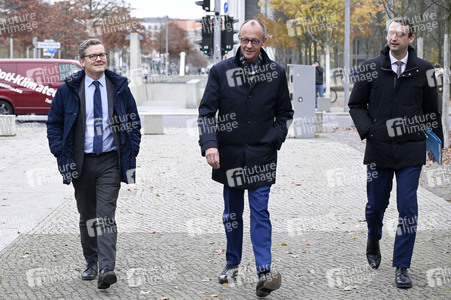 Friedrich Merz im Kanzleramt in Berlin