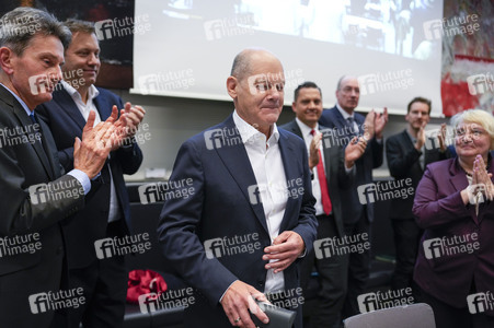 Fraktionssitzung der SPD zum Ampel-Aus in Berlin