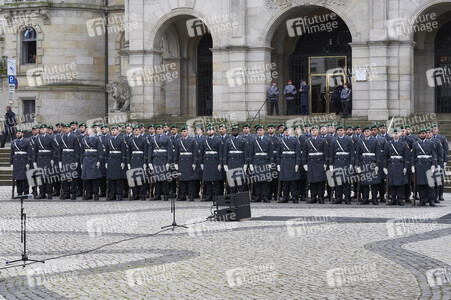 Feierliches Gelöbnis in Hannover