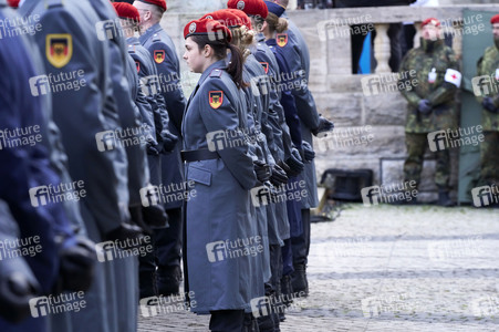 Feierliches Gelöbnis in Hannover