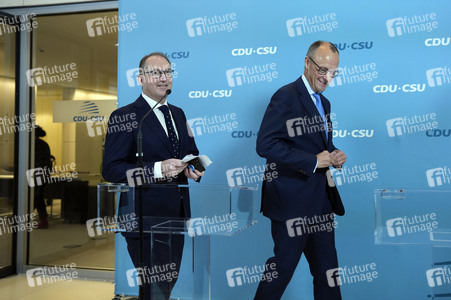 Fraktionssitzung der CDU/CSU-Bundestagsfraktion in Berlin