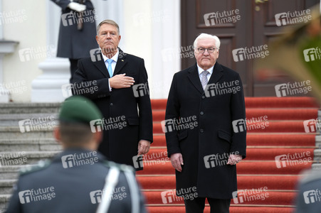 Begrüßung des Präsidenten von Rumänien in Berlin