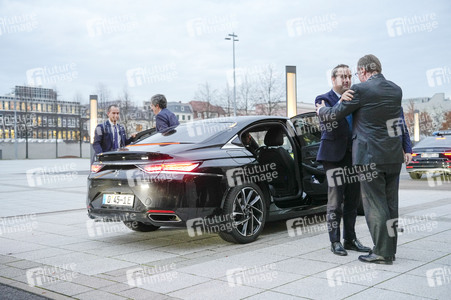 Treffen von Boris Pistorius mit Kollegen aus vier europäischen Ländern in Berlin