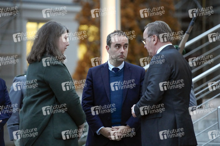 Treffen von Boris Pistorius mit Kollegen aus vier europäischen Ländern in Berlin