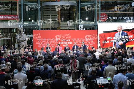 Auftakt zum Bundestagswahlkampf der SPD in Berlin