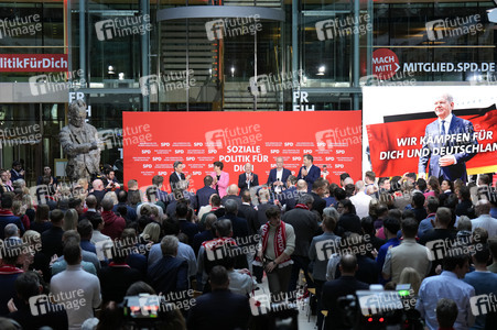 Auftakt zum Bundestagswahlkampf der SPD in Berlin