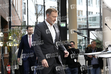 Presseskonferenz der FDP zur Vorstellung des neuen Generalsekretärs Marco Buschmann in Berlin