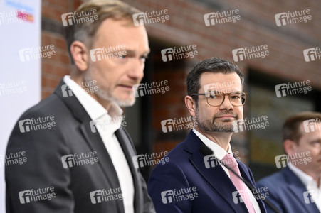 Presseskonferenz der FDP zur Vorstellung des neuen Generalsekretärs Marco Buschmann in Berlin
