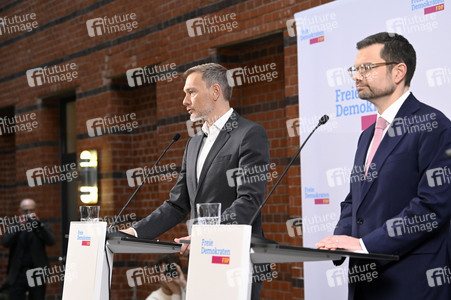 Presseskonferenz der FDP zur Vorstellung des neuen Generalsekretärs Marco Buschmann in Berlin