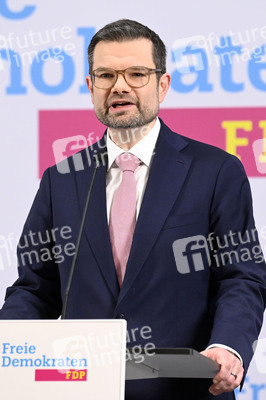 Presseskonferenz der FDP zur Vorstellung des neuen Generalsekretärs Marco Buschmann in Berlin