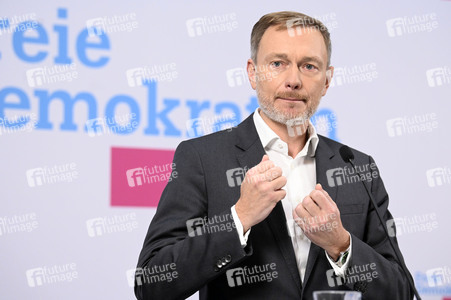 Presseskonferenz der FDP zur Vorstellung des neuen Generalsekretärs Marco Buschmann in Berlin