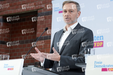 Presseskonferenz der FDP zur Vorstellung des neuen Generalsekretärs Marco Buschmann in Berlin