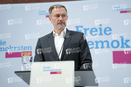 Presseskonferenz der FDP zur Vorstellung des neuen Generalsekretärs Marco Buschmann in Berlin
