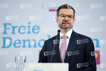 Presseskonferenz der FDP zur Vorstellung des neuen Generalsekretärs Marco Buschmann in Berlin