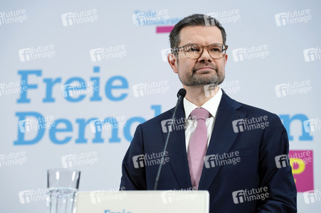 Presseskonferenz der FDP zur Vorstellung des neuen Generalsekretärs Marco Buschmann in Berlin